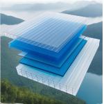 UV Protective Polycarbonate Multilayers Hollow Plastic Sheet With B1 Fire Rate for sale