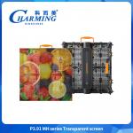 16 Bit P3.91MH Series Transparent LED Display Multiple Installation Methods LED Mesh Screen for sale