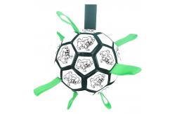 China Multifunctional Outdoor Interactive Soccer Ball Toy For Dog Nibbling Training Rope supplier