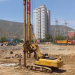 200kN.m Electric Control Platform Piling Rotary Drilling Rig Machine for sale