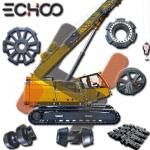 OEM Crawler Crane Undercarriage Parts Track Roller Top Roller Sprocket Idler Shoes for sale
