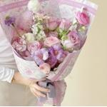 Fresh Flower Packaging Kraft Paper Partysu DIY Floral Arrangement for Regular Blooming Flowers for sale