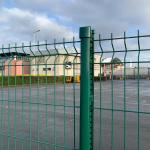 2D Or 3D Curvy Welded Mesh Fence For Airports And Sports Fields for sale