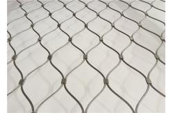 China 60x60mm SS316 Flexible Inox Wire Mesh For Net Fence supplier