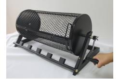 China Burner Rotating Charcoal Bbq Grill , Small Chile Roaster With Adjustable Bbq Stand supplier