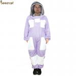 Purple 3 Layer Beekeeper Suit Ventilated Beekeeping Suit Beekeeper Uniform for sale