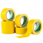 Marking PVC Warning Tape Electrical Insulation Tape Black And White OEM for sale