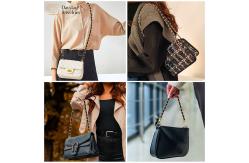 China Crossbody Shoulder Replacement Leather Chain Strap With Buckle supplier