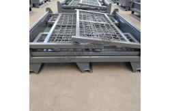 China Convenient And Efficient Storage Stackable Pallet Cages 50mm X 50mm Mesh supplier
