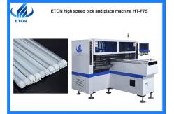 China Max 1.2m Tube SMT Pick Place Machine Dual Module 34 PCS Heads supplier