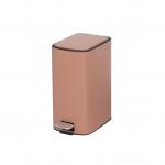 Square 11.5L Stainless Steel Soft Close Pedal Trash Bin for Living Room Office and Kitchen for sale