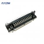 1.27mm Right Angle PCB SCSI Connector, 50Pin Female Servo Connector