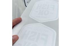 China Custom Private Coated Thermal Paper Labels Adhesive Sticker Printing supplier