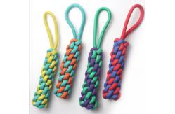 China Hemp Dog Toys Puppy Rope Chew Toys Interactive Walking Dog Toy supplier