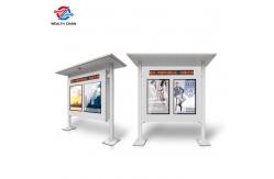 China Outdoor Digital Signage Displays Dual Screens Multi Language Custom LOGO supplier