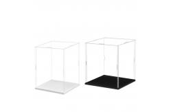 China Custom Acrylic Display Case with Transparent PS Boxes for Collectibles supplier