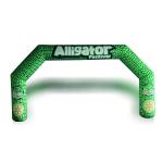 Rainbow Inflatable Finish Arch Outdoor Advertising Finish Line for sale