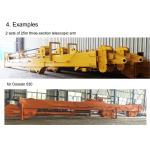 Telescopic Excavator BS900E Wire Rope With Welding Customized Attachments