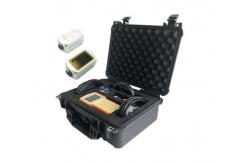 China CMC 0.25mm/S Transit Time Handheld Ultrasonic Flow Meter ABS housing supplier