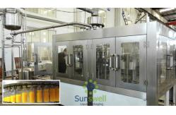 China Full Beverage processing machine Liquid Filler For Apple / Mango supplier
