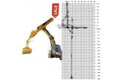 China 30m 32m Telescopic Dipper Arm With Clamshell Bucket Grapple supplier