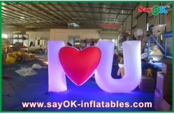 China White Attractive Inflatable Lighting Decoration Funny For Event supplier