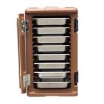 120L Front Loading Rotomoulded Products GN Pans Insulated Hot Box With Wheels for sale