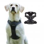 Football Pattern Breathable Pet Harness And Walking Leash Set For Medium And Large Dogs for sale