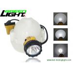 25000 Lux Corded Miners Cap Lamp 10.4Ah Aluminum Lighting Cup With Perfect Light Spot waterproof IP68 for sale