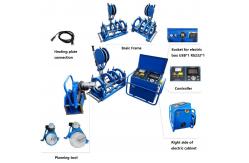 China CNC Automatic HDPE Pipe Butt Fusion Welding Machine 90 - 250mm supplier