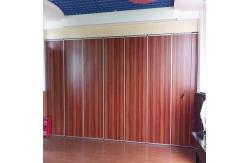 China Auditorium Acoustic Operable Wall Aluminum Movable Partition Board For Hotel supplier