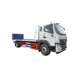 Futon 220 horsepower lifting force 10t and  flat loading10t wrecker truck  towing  and draging truck vehicle for sale