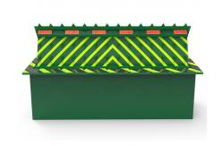 China Shallow Mounted Security Road Blocker Hydraulic PLC Programming Command Control supplier