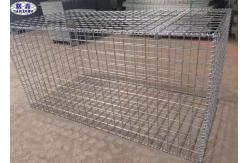 China Hot Dipped Welded Gabion Box , Stone Filled Wire Mesh Wall Long Time Use supplier