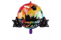 China Graduation Trophy Outstanding Student Woodpecker Medal Rainbow Shaped Foil Balloon supplier