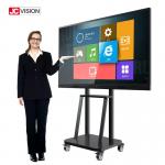55 - 110 Inch LCD Display Touch Screen OPS Slot Educational Smart Interactive Whiteboard for sale