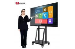 China 55 - 110 Inch LCD Display Touch Screen OPS Slot Educational Smart Interactive Whiteboard supplier