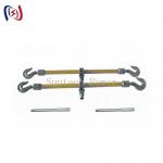 Lightweight Dual Hook Aluminum Alloy Turnbuckle For Power Line Maintenance