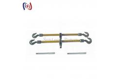 China Lightweight Dual Hook Aluminum Alloy Turnbuckle For Power Line Maintenance supplier
