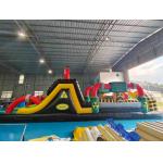 Supplier Inflatable Obstacle Courses Danger Zone Theme Games Jumping Castle
