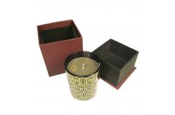 China Customizable Red Rigid Candle Box For One Single Wax Melts supplier