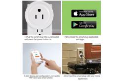 China Power Strip WIFI Smart Socket US Timer Function Smart Electric Plug Wifi supplier