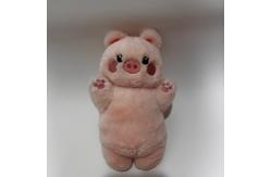 China Customizable Cute Stuffed Plush Toys With Zippers Strawberry-shaped Little pig supplier