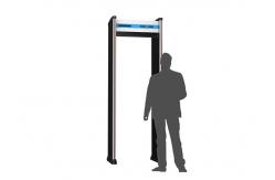 China Android 7.1.2 Touchless Infrared Thermometer Door Metal Detectione supplier