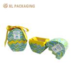 Egg Shape Easter Candy Gift Box Corrugated Kraft Paper Chocolate Gift Packing Box for sale