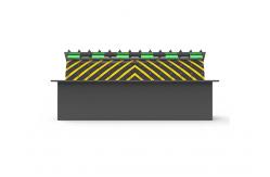 China LED Display RS485 IP68 2S 3.7KW Hydraulic Road Blocker supplier