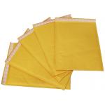 Recyclable Kraft Paper Bubble Mailers , Courier Packing Bags Wrinkle Resistant for sale