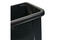 China 120L Antistatic ESD Plastic Garbage Bin Waste Container For Electronic Factory supplier
