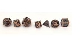 China Practical Hand Pouring Metal Gaming Dice , Wear Resistant Cool Metal Dice supplier