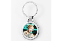 China Sublimation Metal Photo Frame Keychain Keyring Picture Frame supplier